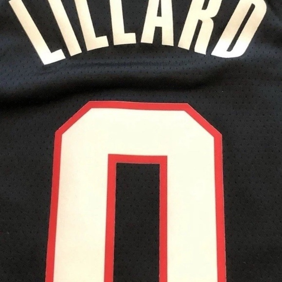 Nike Damian Lillard #0 Portland Trail Blazers NBA Rip City Edition Jersey SM NWT - Picture 6 of 8